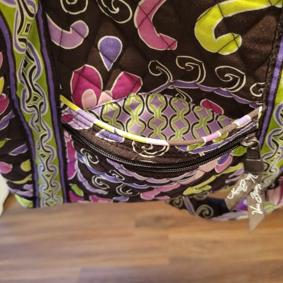 EUC Vera Bradley Crossbody in Purple Punch - Picture 7 of 9